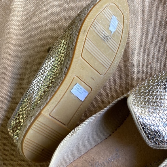 Gold Espadrilles - Picture 9 of 12
